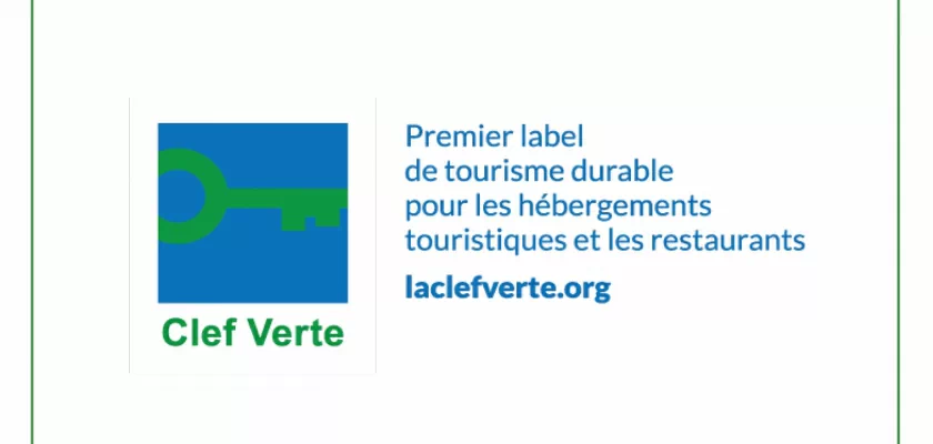 Visuel qui représente le label clef verte